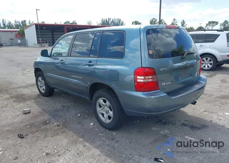 2003 Toyota Highlander V6 z USA, uszkodzony, nr VIN JTEHF21A330129452